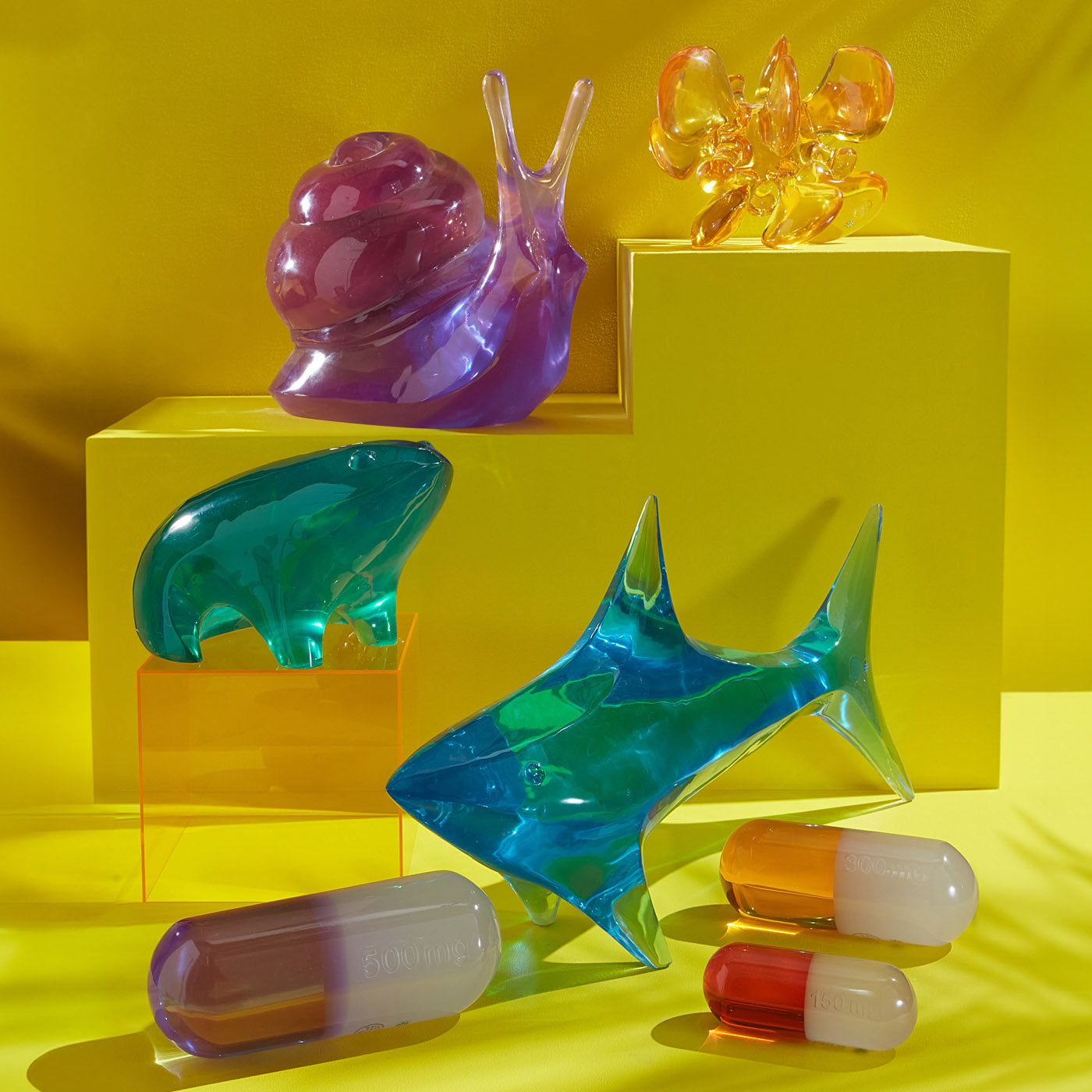 Acrylic Frog Objet - Image 4